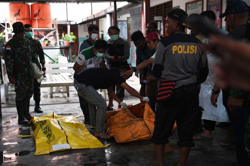 Korban Jiwa Banjir Bandang Sentani Orang Teridentifikasi