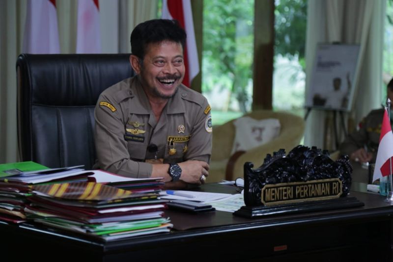 Mentan Syahrul Pastikan Kebutuhan Bahan Pokok Nataru Aman