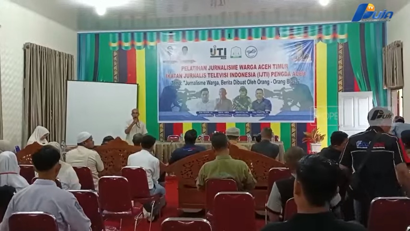 Pelatihan Jurnalisme Warga Bagi Pemuda Dan Siswa Di Aceh Timur Digelar