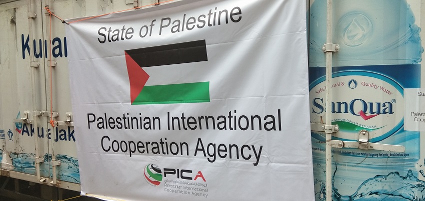 palestina kirim bantuan untuk korban gempa sulawesi tengah