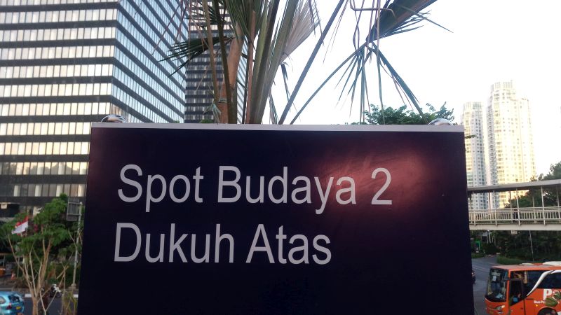 Spot Budaya 2 Dukuh Atas, Alternatif Rekreasi Warga Dan Pekerja