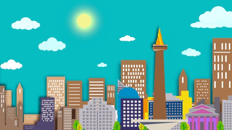 Bangunan dan tugu di Jakarta tempo dulu yang sudah lenyap