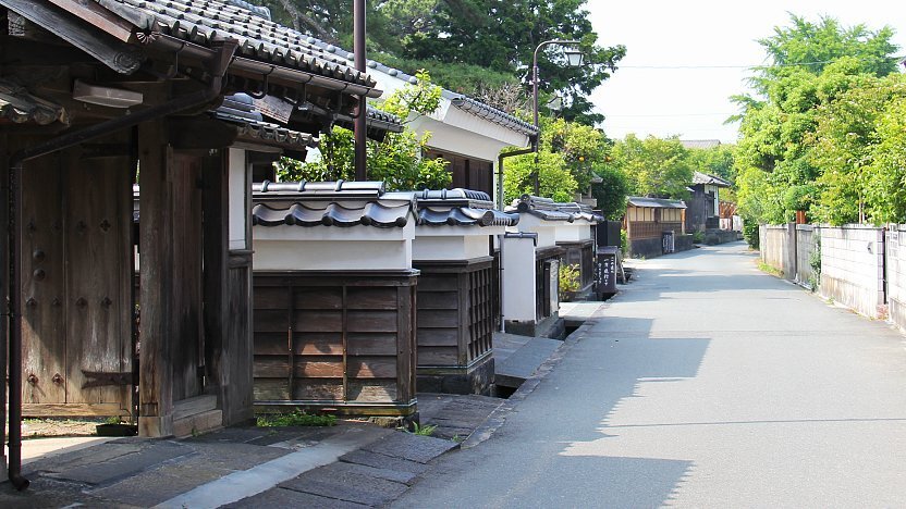 Hagi memikat dengan kesunyian khas pedesaan Jepang