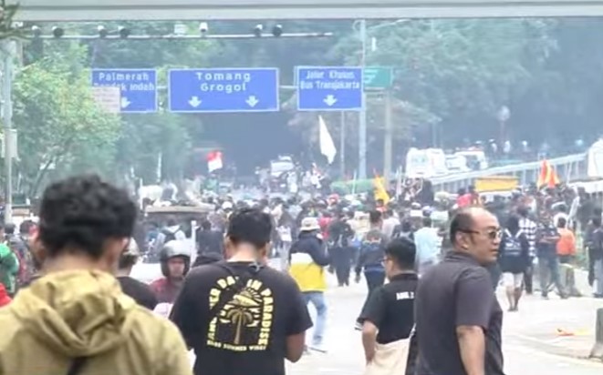 Fakta-fakta demo buruh yang memprotes aksi joget dan gaji fantastis anggota DPR