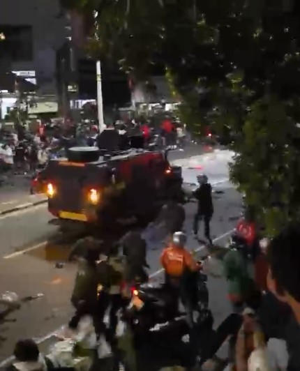 Murka publik atas tewasnya pengemudi ojol dilindas rantis Brimob