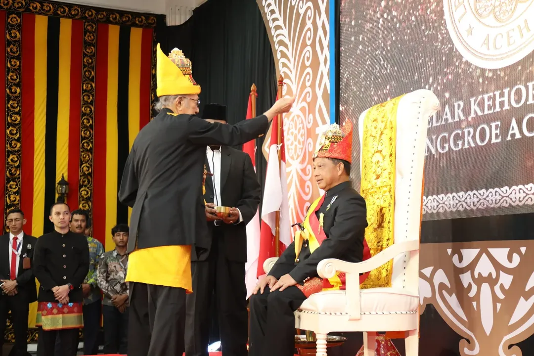 Tito Karnavian terima gelar kehormatan dari Wali Nanggroe Aceh