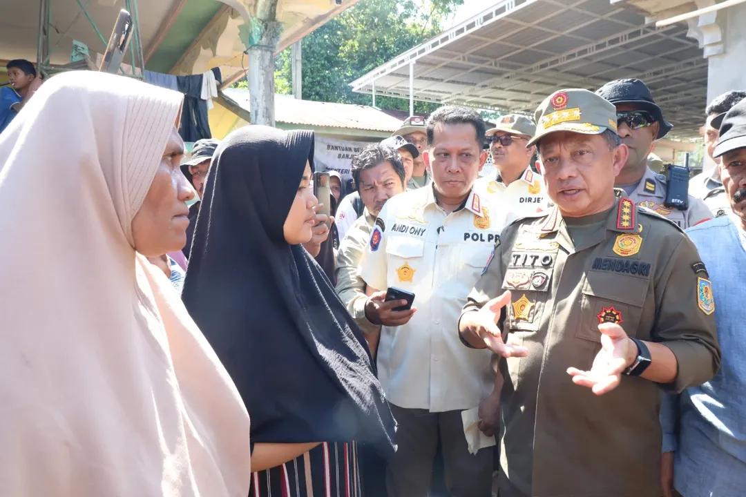 Mendagri Tito di Aceh: Kawal penanganan bencana sesuai instruksi presiden