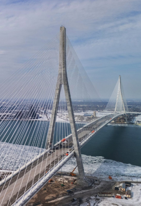 Trump ancam blokir pembukaan jembatan Gordie Howe, ketegangan AS-Kanada memanas