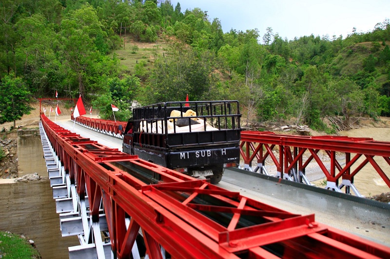Jembatan bailey di Aceh Tengah kembali hubungkan 5 desa yang sempat terisolir