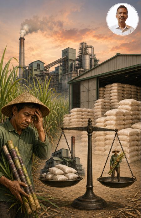 Konsolidasi BUMN gula dan jerit petani tebu