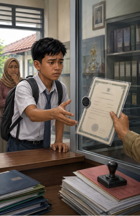 Ijazah siswa ditahan karena tunggakan, pemerintah diminta turun tangan