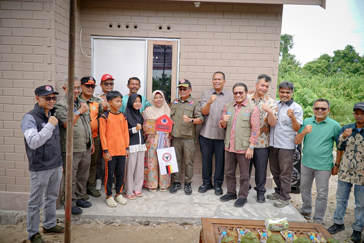 Satgas PRR serahkan huntap di Sumbar, penyintas pascabencana buka lembaran kehidupan baru