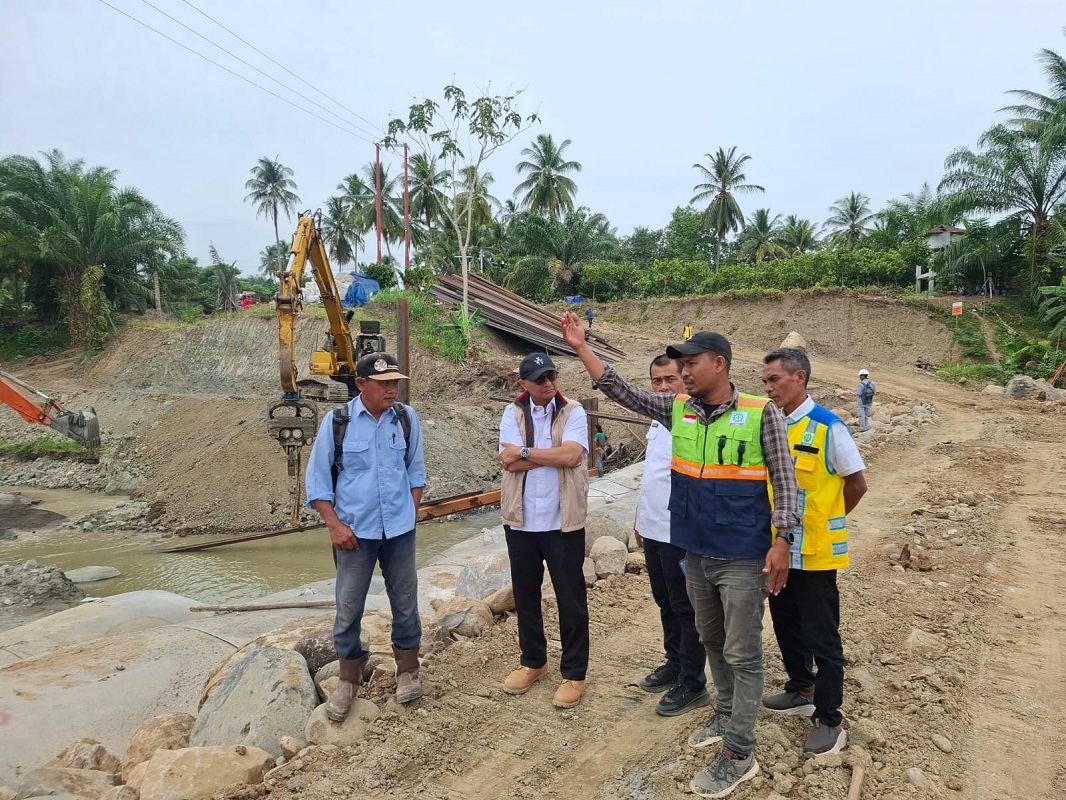 Satgas PRR beri pendampingan pemulihan infrastruktur di Nagan Raya dan Bireuen