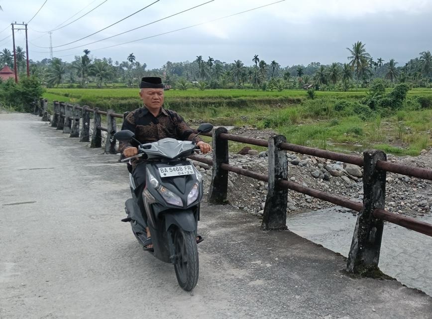 Jembatan darurat Nagari Andurirang rampung, akses Padang Pariaman berangsur normal