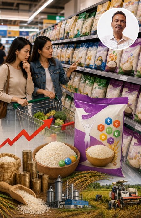 Kenapa beras fortifikasi menjamur di retail modern?