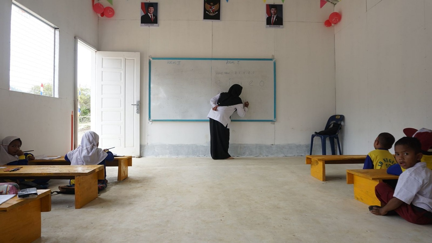 Semangat belajar siswa SDN 10 Linge kembali bangkit