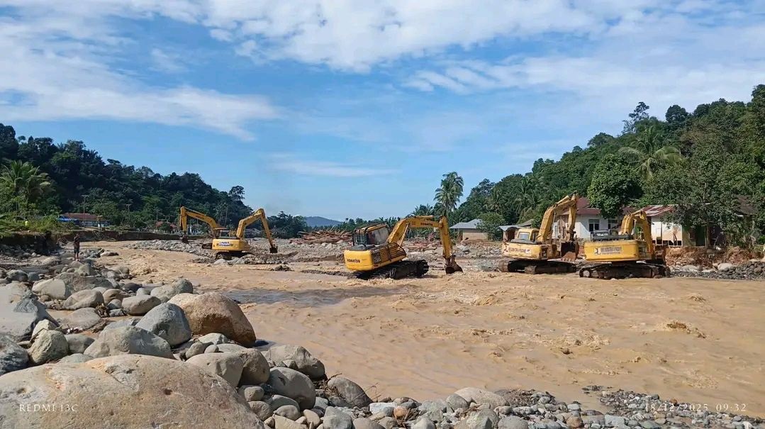 Kerja kolaboratif normalisasi sungai di Kota Padang tekan risiko bencana berulang