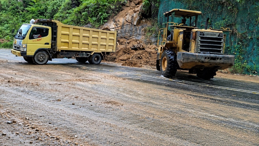 Pemulihan jalan pascabanjir dan longsor di Sumut menjangkau 476 kilometer