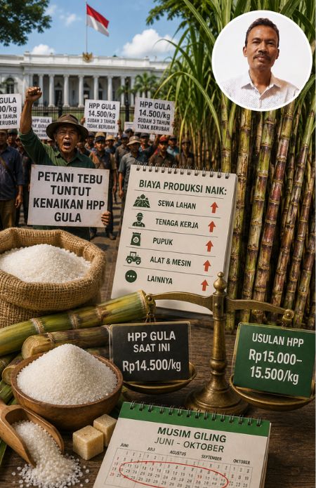 Apakah HPP gula petani harus dinaikkan tahun ini?