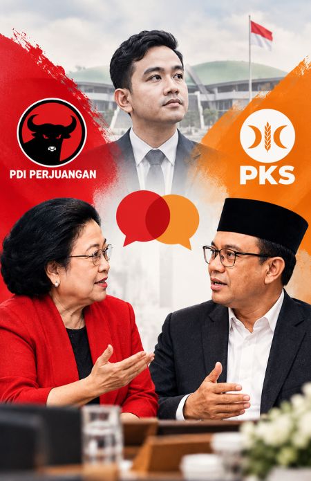 Polemik Gibran dekatkan PDIP dan PKS? Ini analisis pengamat