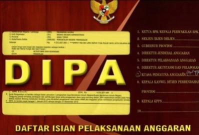 daftar isian pelaksanaan anggaran dipa